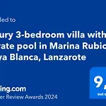 Luxury 3-Bedroom Villa With Private Pool In Marina Rubicon, Playa Blanca, Lanzarote