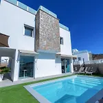 Villa Rosa-Soleada Villa Privada Con Piscina Climatizada & Wifi En Tauro-Mogan