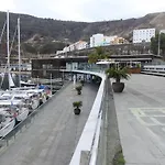 Sailingboat, Next To Ferry