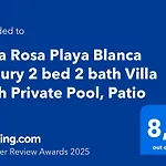 Villa Rosa Playa Blanca Luxury 2 Bed 2 Bath Villa With Private Pool, Patio